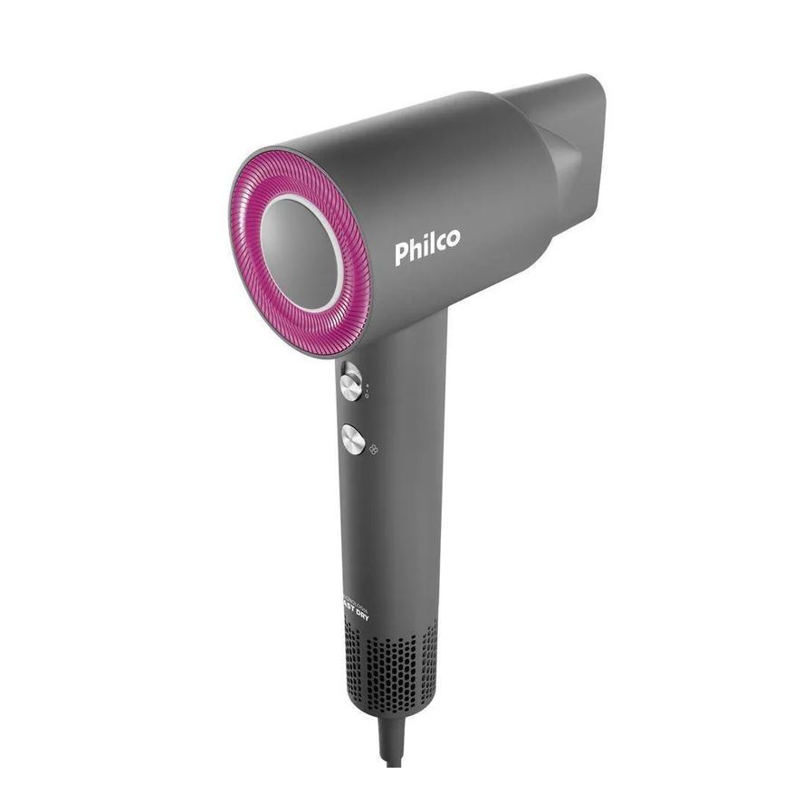 De Secador Cabelos Philco 1600W 4 Temperaturas Psc3600 220V