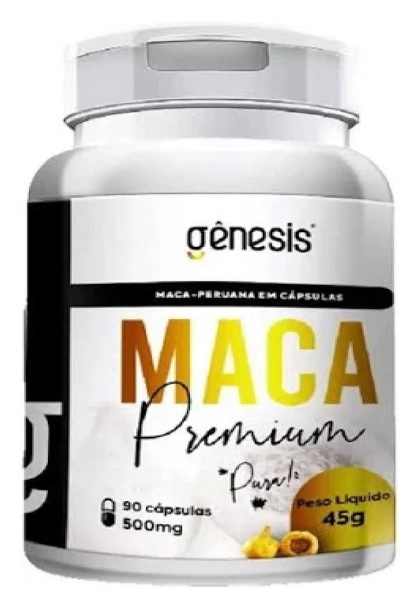 Genesis Nutrition Super Maca Peruana Original (materia Prima Importada) - 90 (cápsulas) - 500mg - Padrão: Único