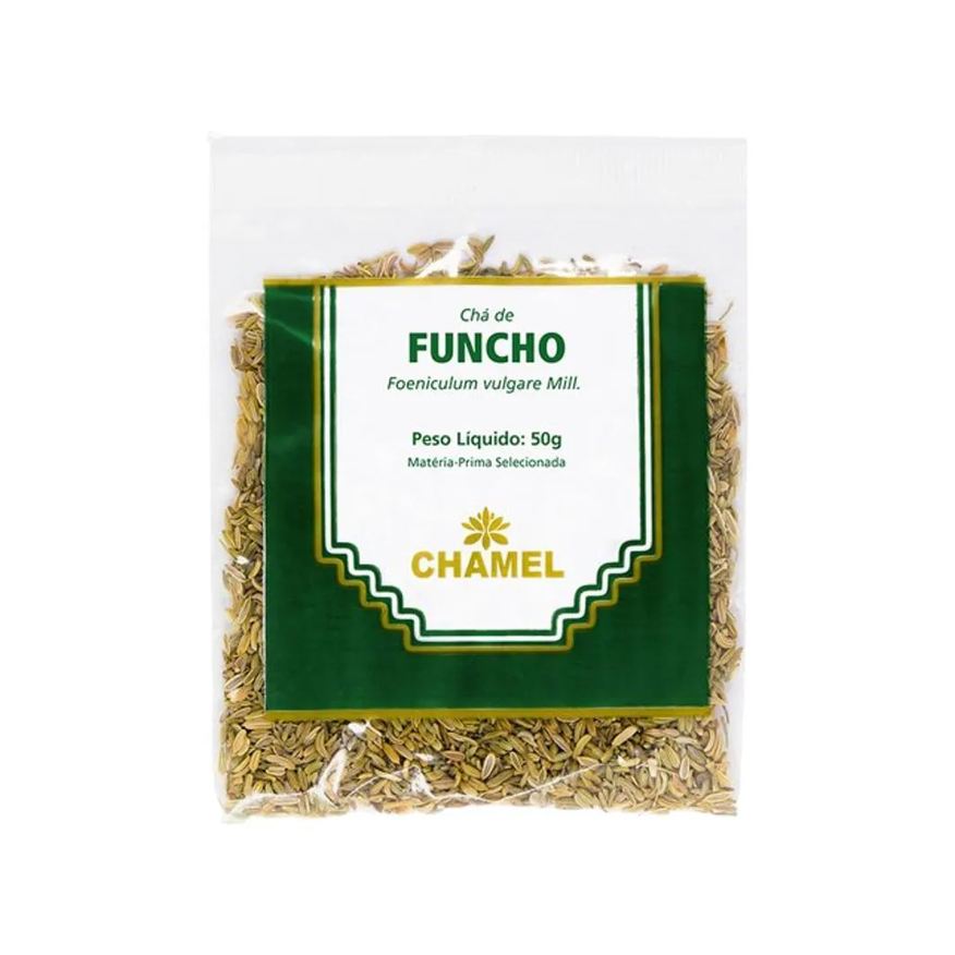 Chamel Chá Pacote Funcho 50g