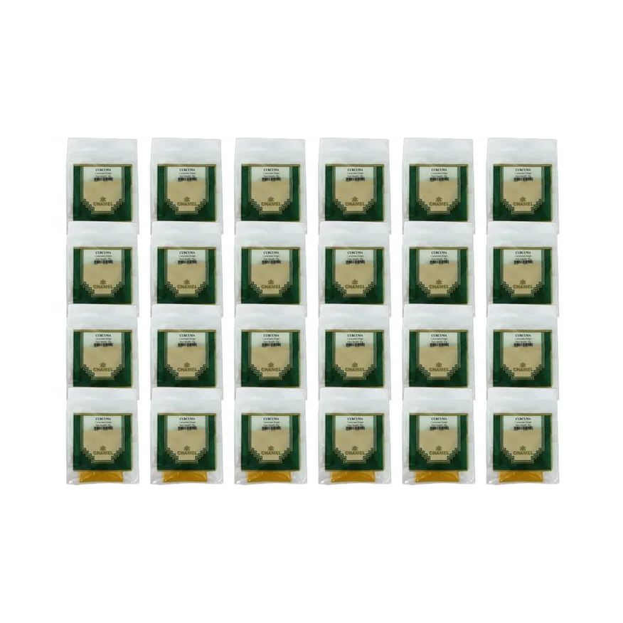 Chamel Kit 24X Pacote De Curcuma 30g