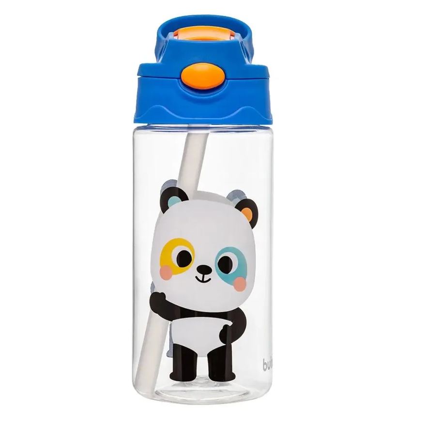 Buba Garrafinha Tritan Canudo Zoo Panda 450ml