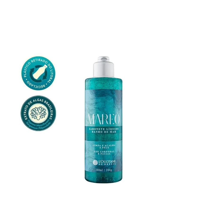L'Occitane Mareó Sabonete Líquido Banho De Mar L´occitane 200ml