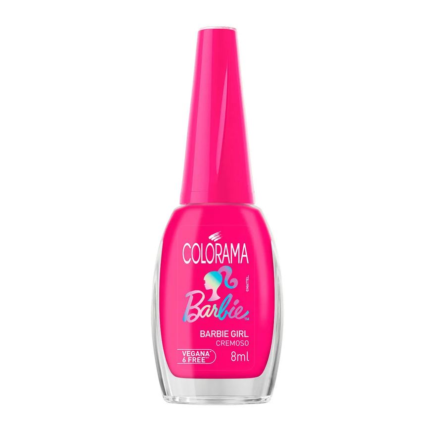 Colorama Esmalte Cremoso Barbie 8ml - Barbie Girl