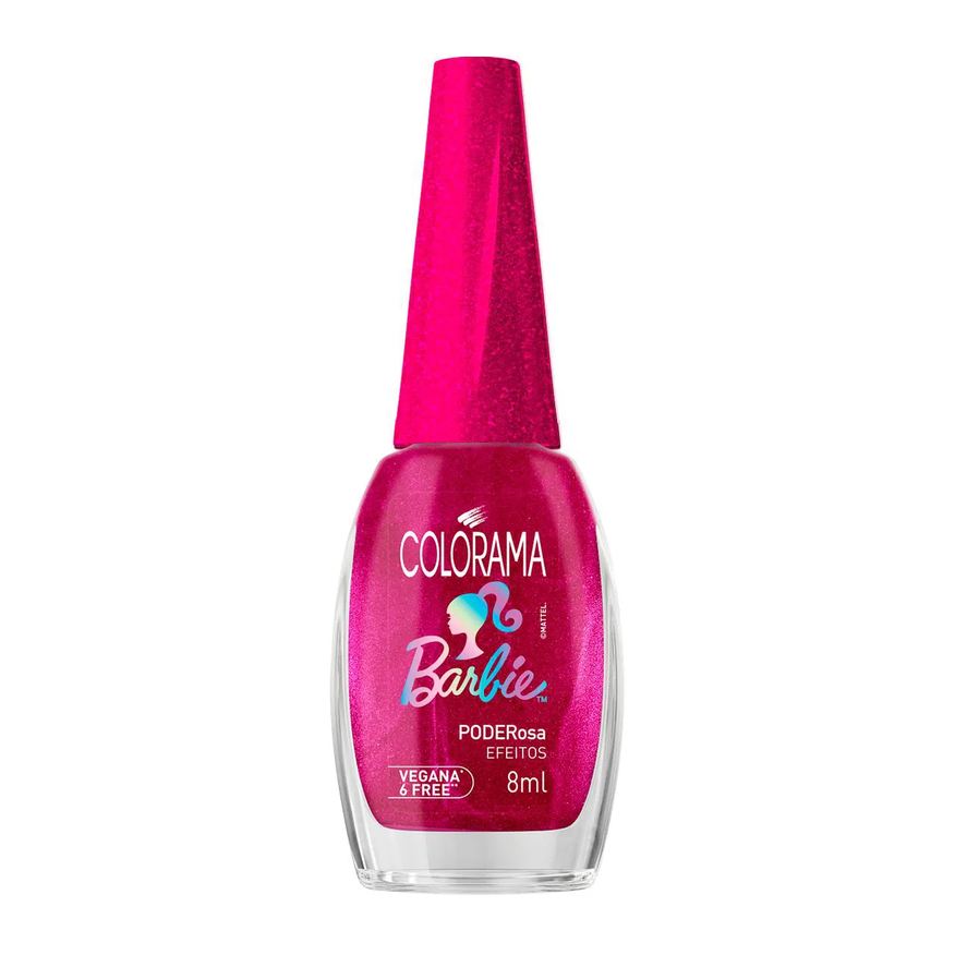 Colorama Esmalte Efeitos Barbie 8ml - Poderosa