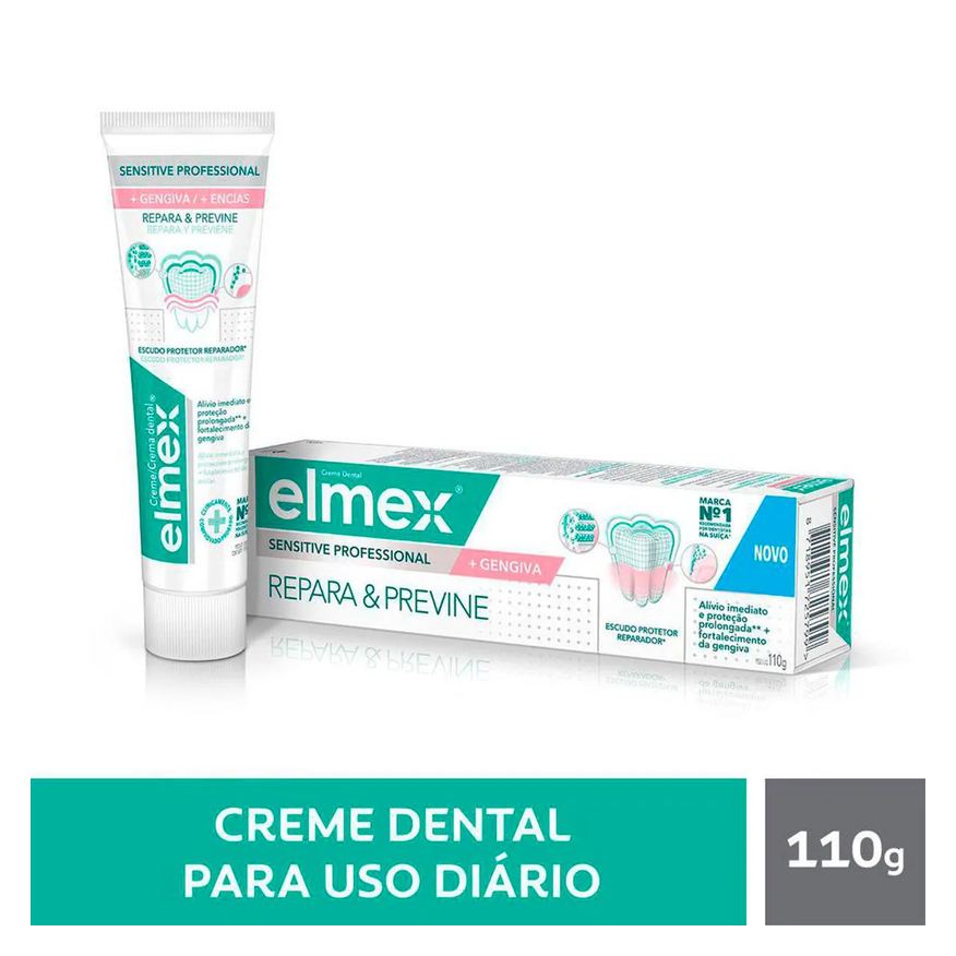 Dental Creme Elmex Sensitive Professional + Gengiva 110g