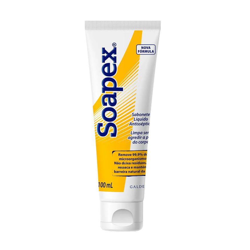 Soapex Sabonete Líquido Antisséptico Cremoso 100ml