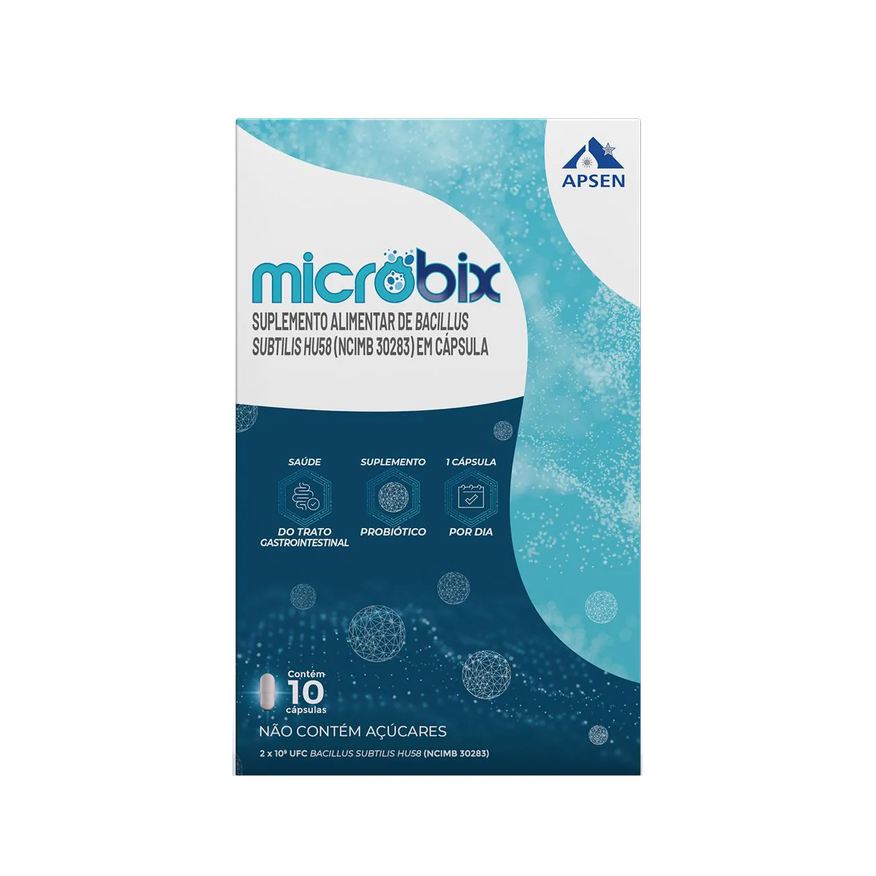 Microbix Probiótico 10 cápsulas