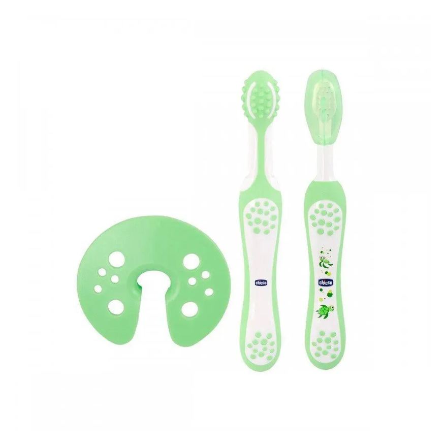 Chicco Kit Escova Aprendizagem Dental +4M