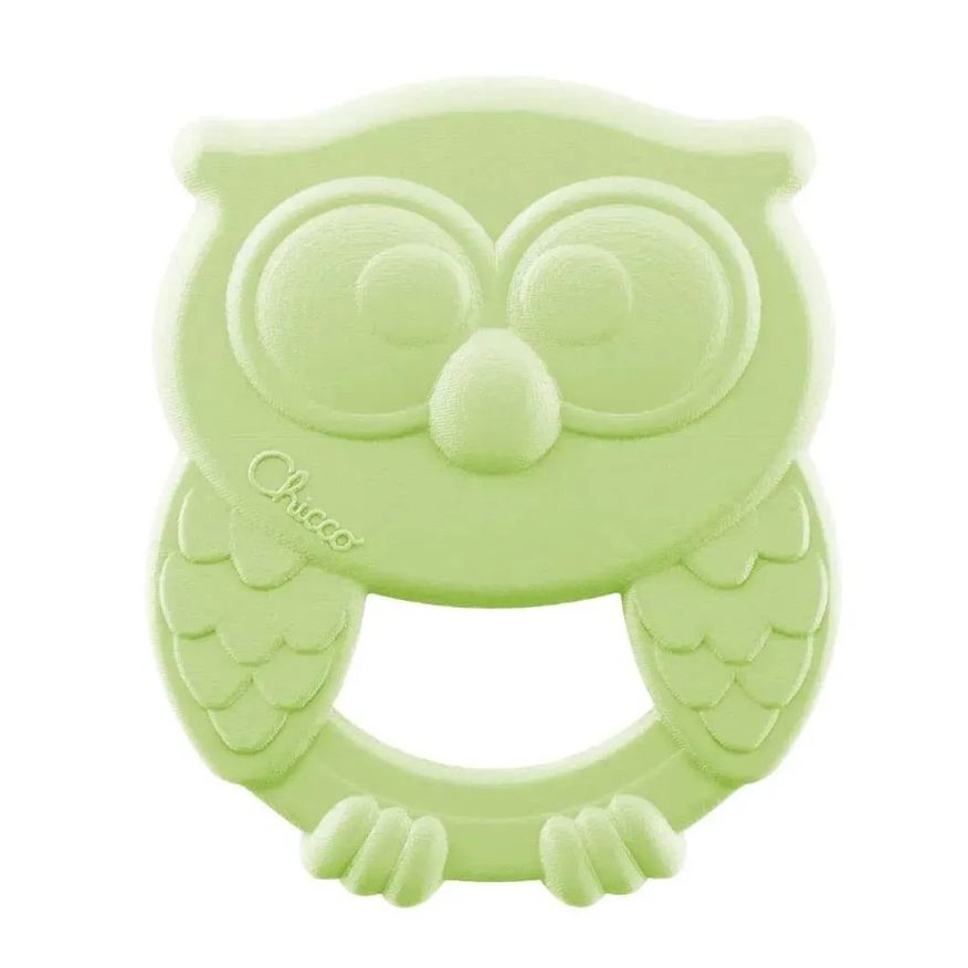 Chicco Mordedor Eco Burt Coruja Verde +3M