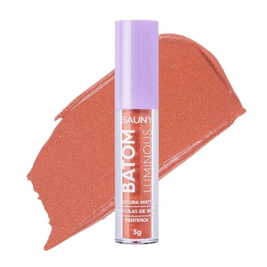 Bauny Batom Líquido Luminous 3g Cor: Honey Luminous