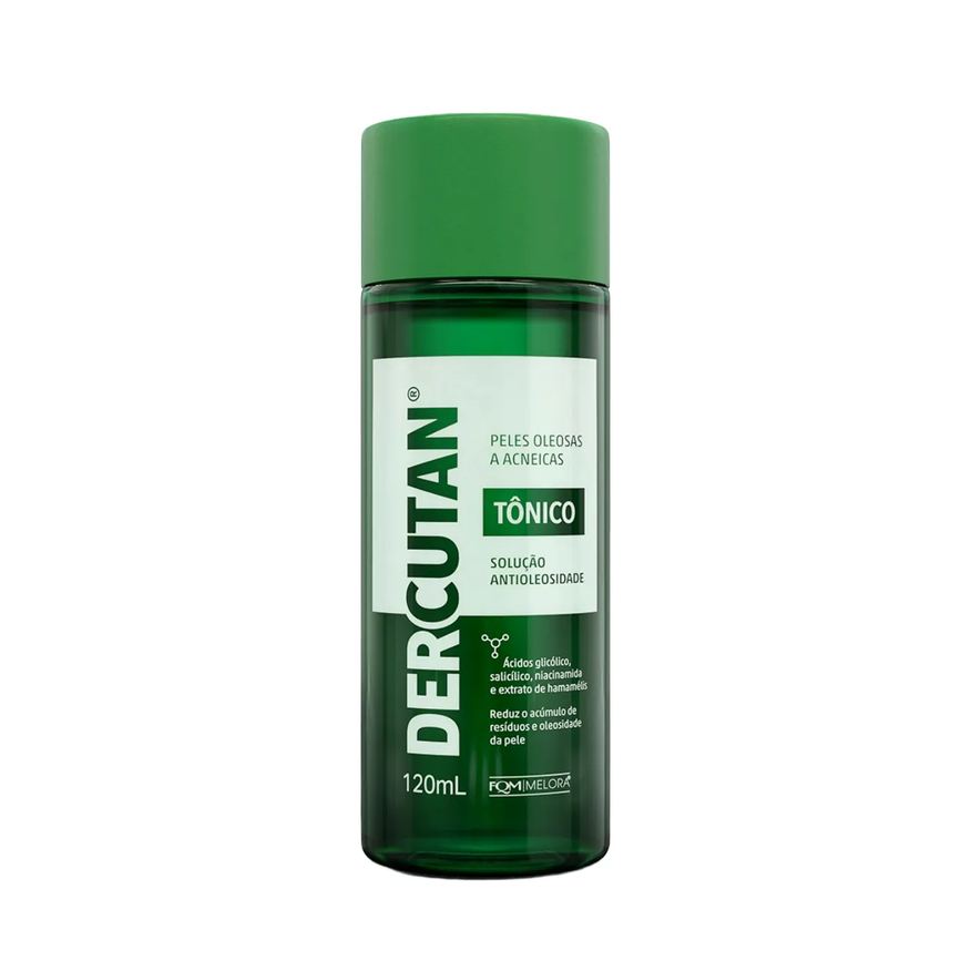 Dercutan Tônico Antioleosidade Peles Oleosas a Acneicas 120ml