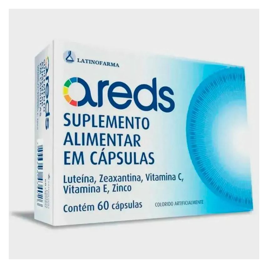 Latinofarma Suplemento Alimentar Areds 60 cápsulas