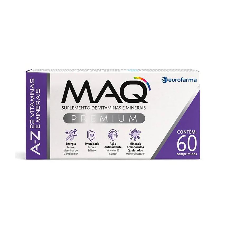Eurofarma Suplemento Alimentar Maq Premium 60 comprimidos