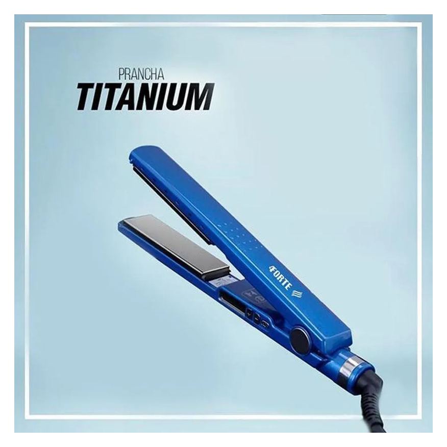 Smart Tech Prancha Chapinha Profissional Titânio Nº91 Bivolt