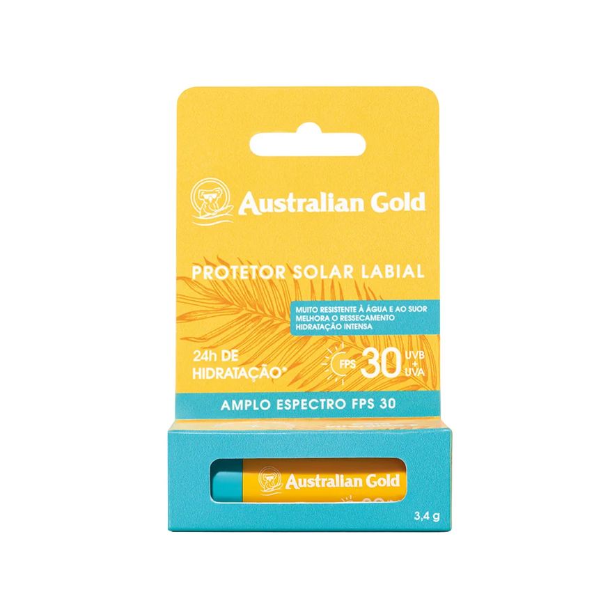 Australian Gold Protetor Solar Labial FPS 30 3,4g