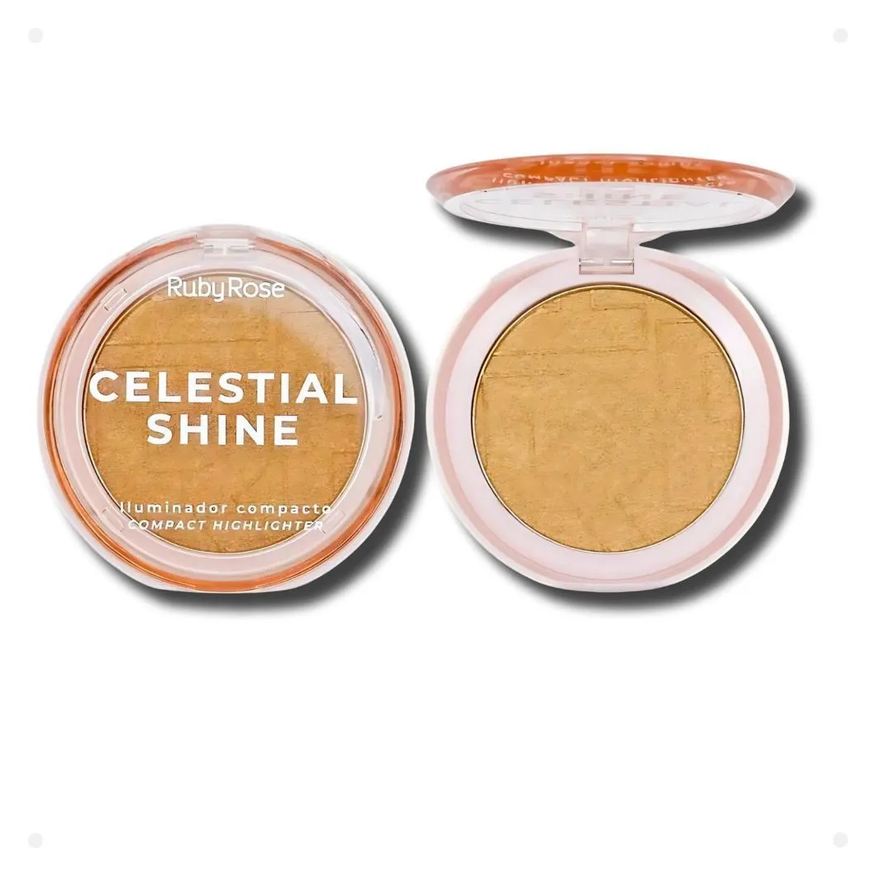 Ruby Rose Iluminador Compacto Celestial Shine Glowing Embers Hb-m701-5