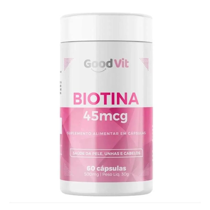Good Vit Biotina 45Mcg 60Cáps