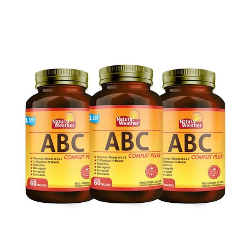 Natural Weather Abc Complet Plus - 3 Potes - 60 cápsulas
