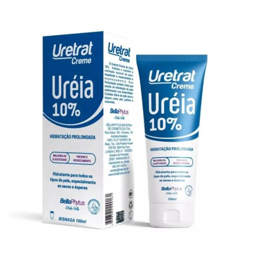 Bellaphytus Uretrat Ureia 10% Hidratante 100ml