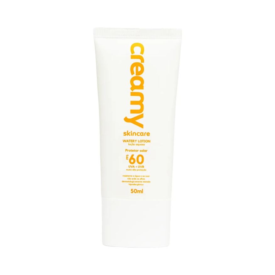 Creamy Protetor Solar Facial Loção FPS 60 50ml