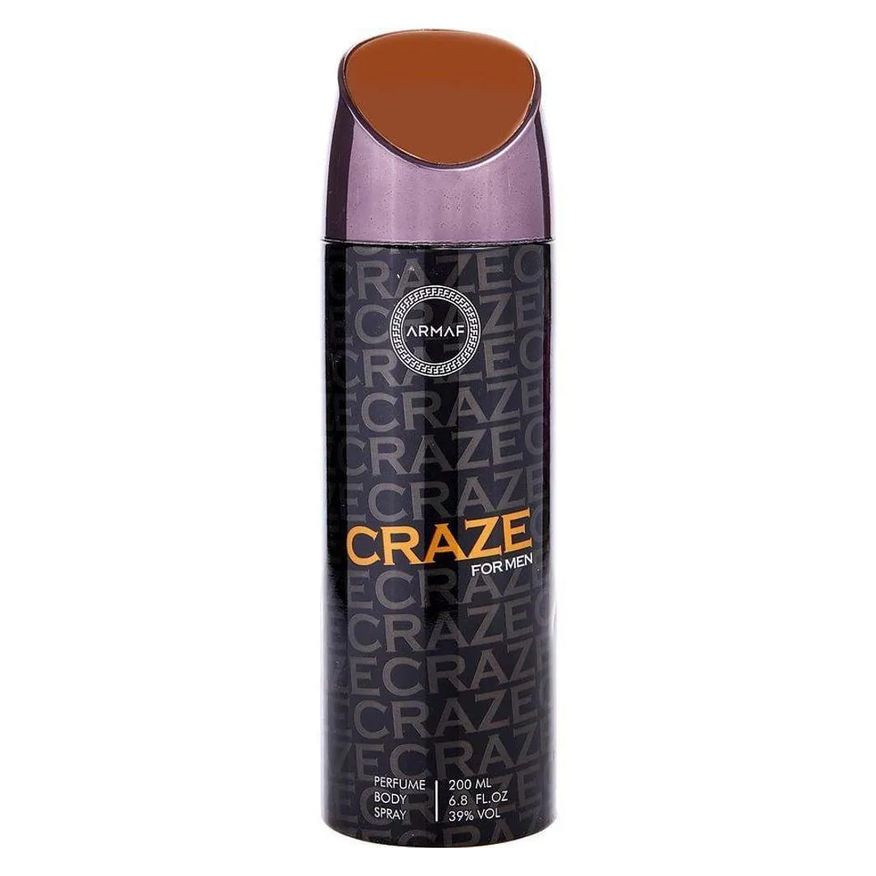 Armaf Água de Cheiro Masculina Craze Spray Corporal 200ml