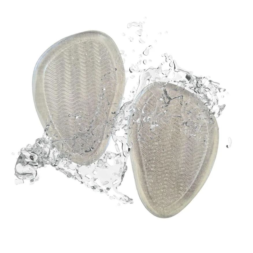 Palmilha Par Ortopédica Protetor para Pés Almofadas Silicone Sapato