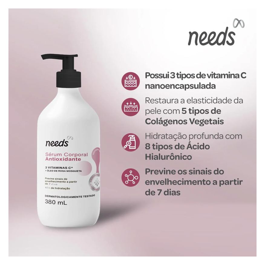 Needs Sérum Corporal Antioxidante 380ml