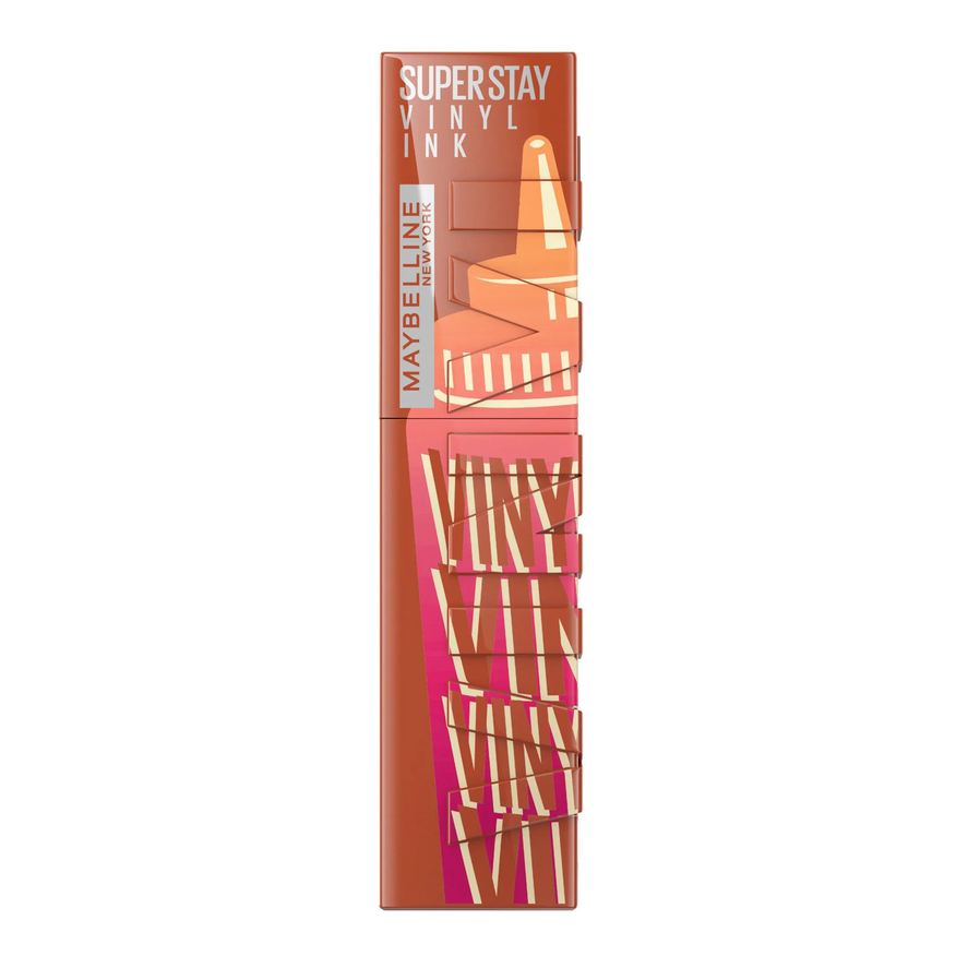 Maybelline Batom Líquido Super Stay Vinyl Ink Sauce 4,2ml - Caramel
