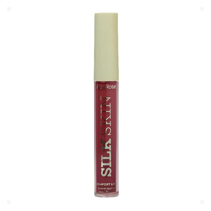 Ruby Rose Batom Líquido Silk Skin Comfort Lips Sl12 Hb-l6201-12