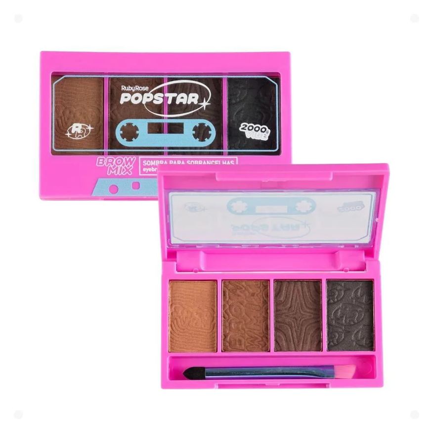 Ruby Rose Sombra para Sobrancelhas Popstar Brow Mix Hbe2510