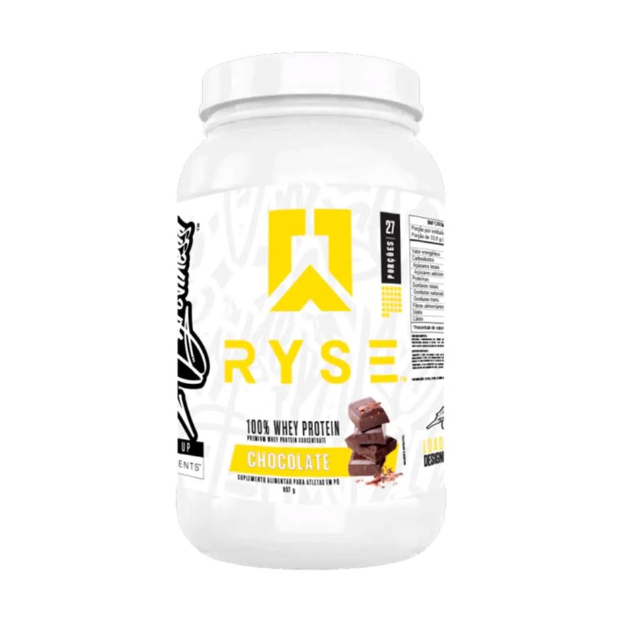 Ryse Supps Whey Protein Loaded Protein 907g Pote Chocolate