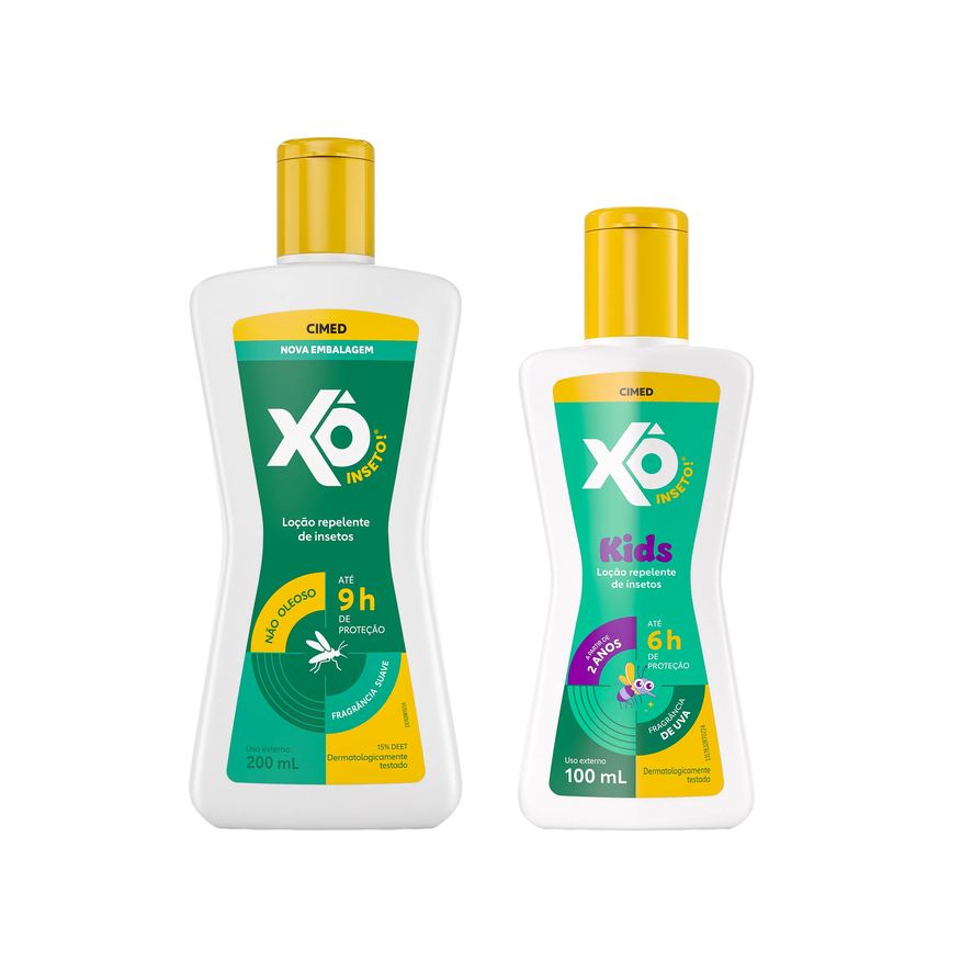 de Repelente Insetos Xô Inseto com DEET Loção 200ml