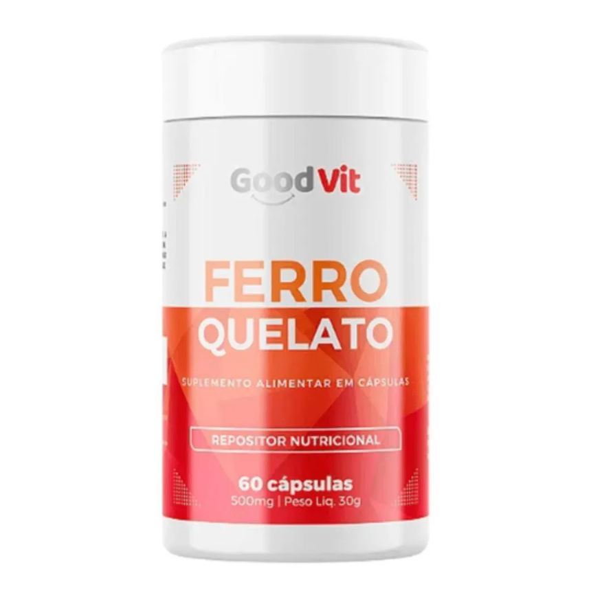 Good Vit Ferro Quelato C/60 cápsulas