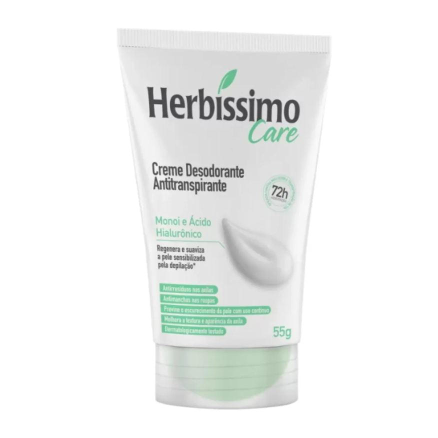 Dana Desodorante Bisnaga Herbissímo 55g Monoiacido Hialuronico