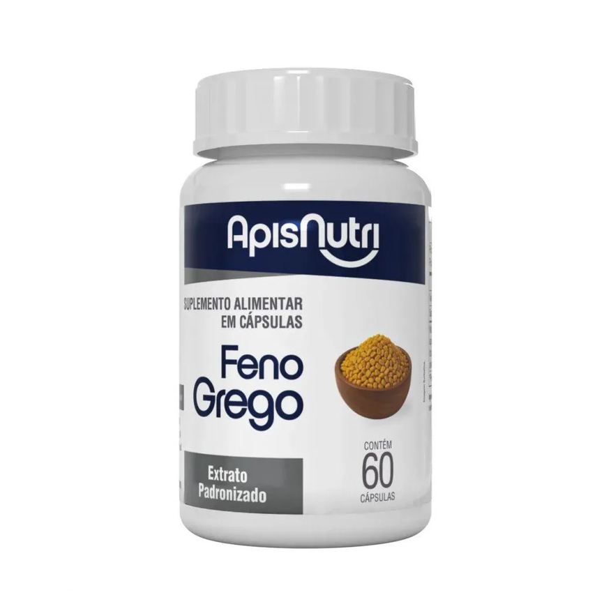 Apisnutri Feno Grego (60 Cápsulas) - Padrão: Único