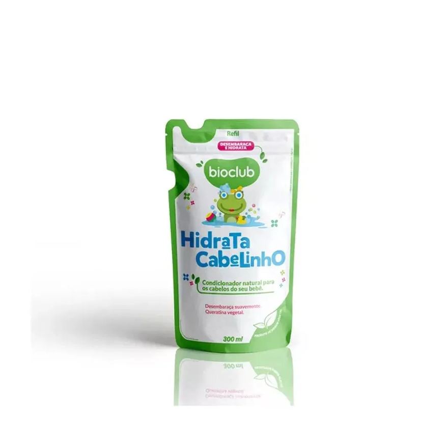 Bioclub Condicionador Infantil Hidrata Cabelinho 300ml Refil Vegano