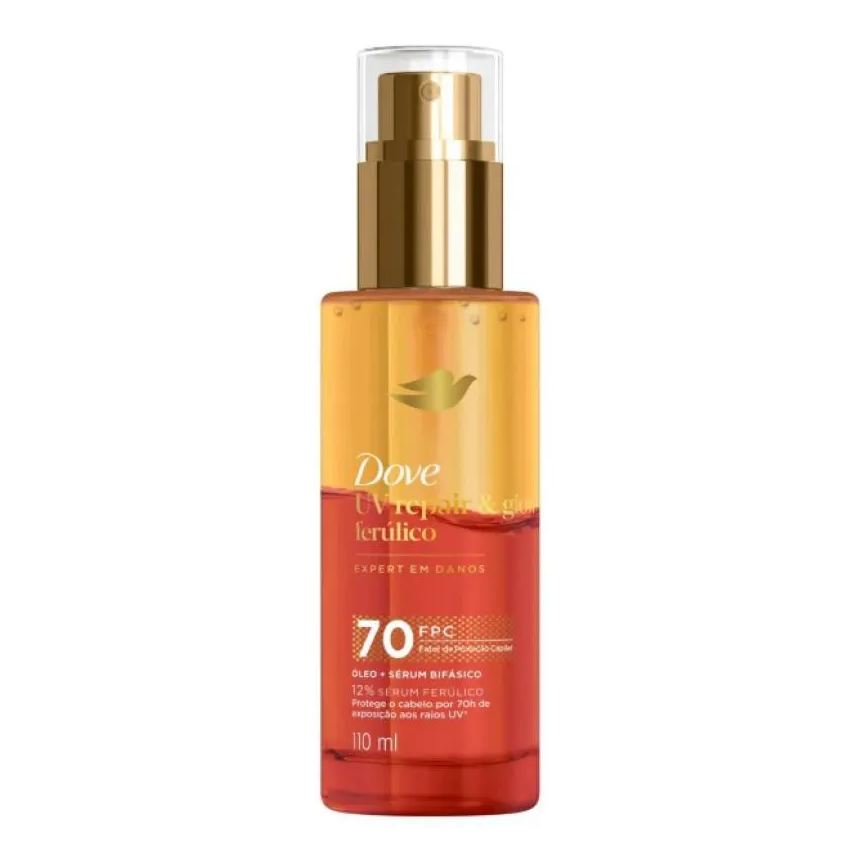 Dove Óleo Sérum Bifásico Uv Repair Glow Ferúlico 110ml