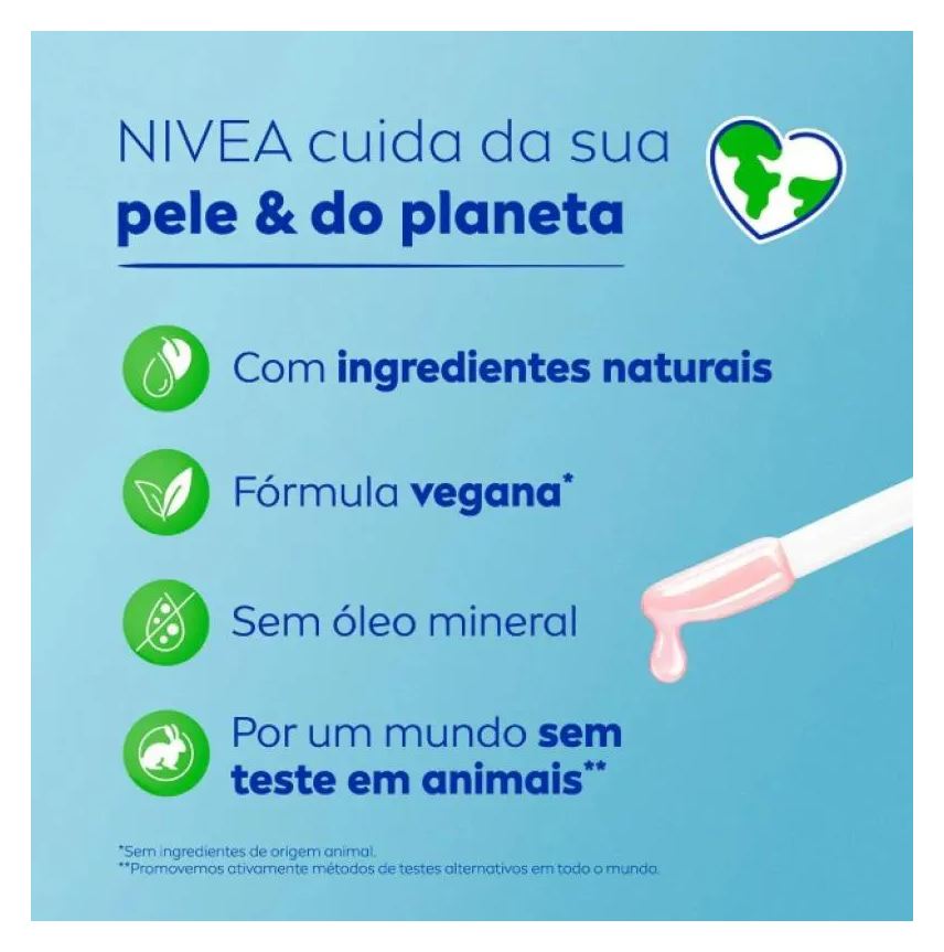 Natura Hidratante Labial Lip Oil Nivea Natural Glow 5,5ml