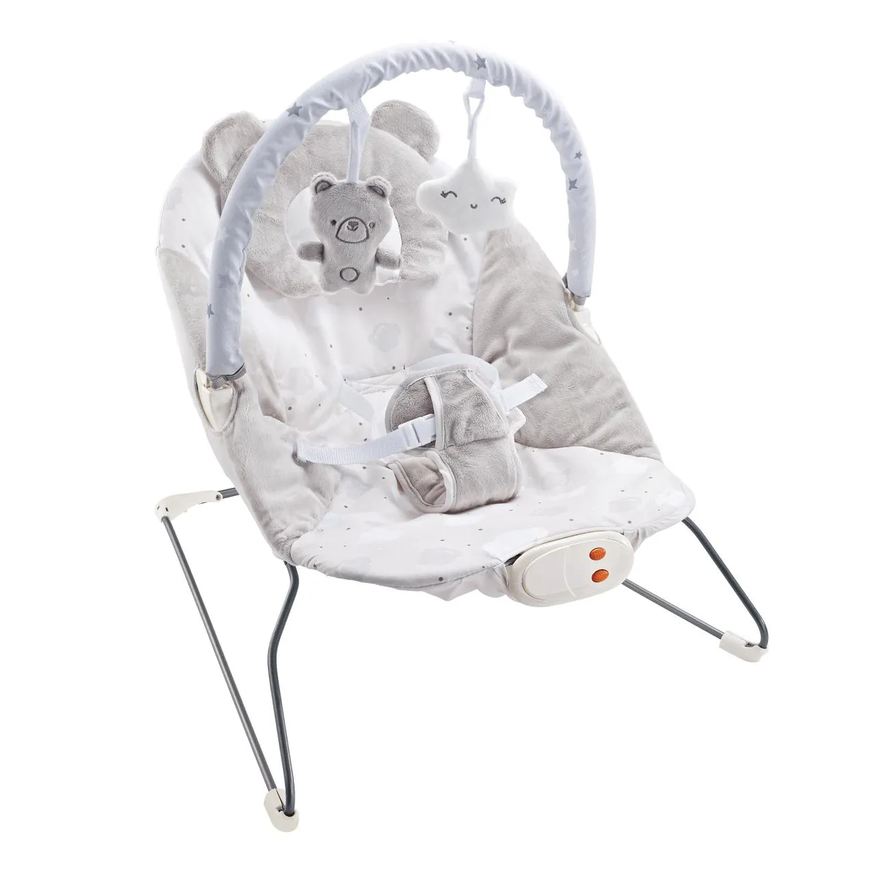 Maxi Baby Cadeira Descanso Bebê Musical Polar Skyline Bege