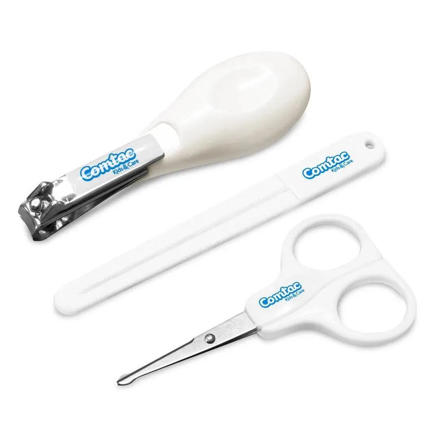 Comtac Kit Manicure Parar Bebê 3Peças Kids