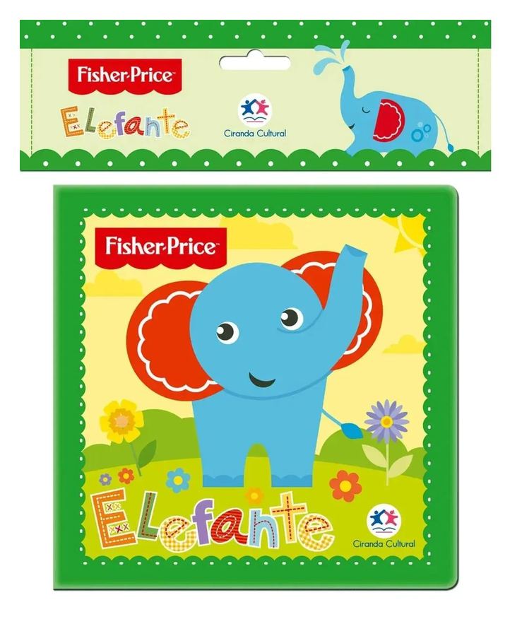 Fisher Price Livrinho de Banho Elefante