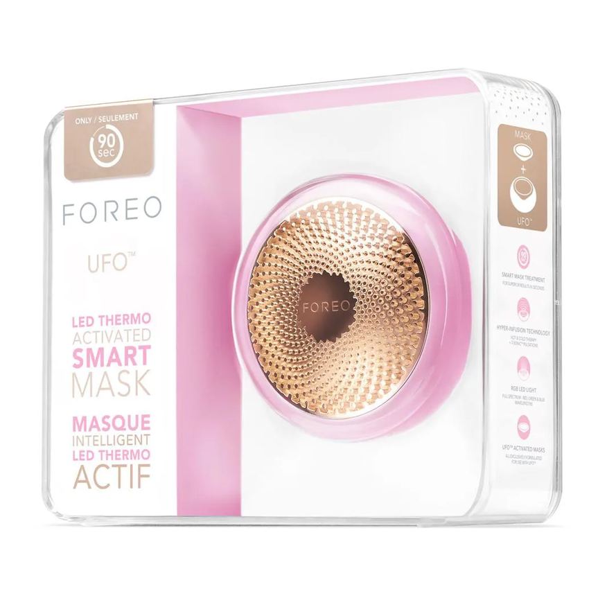 Foreo Aparelho de Aplicação de Máscara Faciais - Ufo Pink 1 Unidades