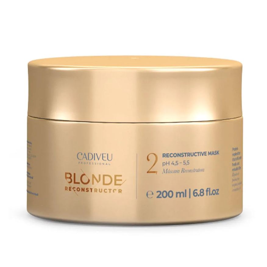 Cadiveu Professional Cadiveu Blonde Reconstructor Reconstructive Mask - Máscara de Recontrução 200ml