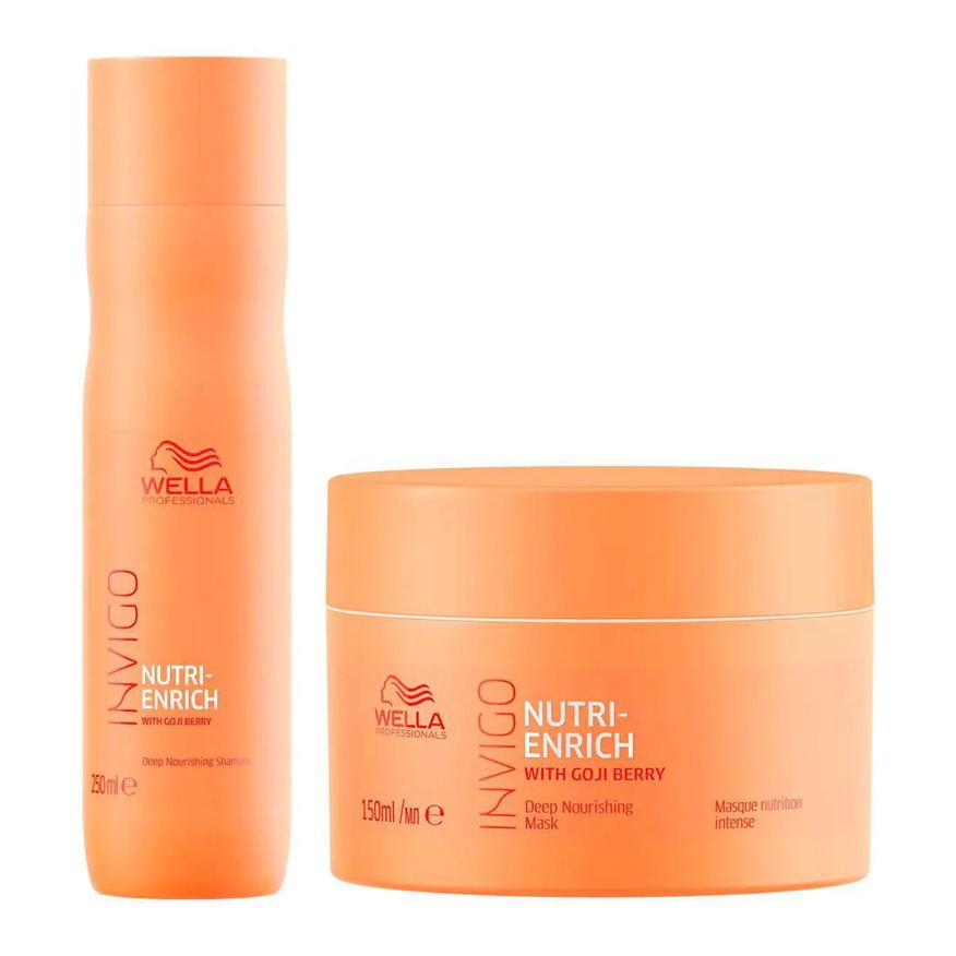 Wella Professionals Invigo Nutri-Enrich Kit - Shampoo + Máscara