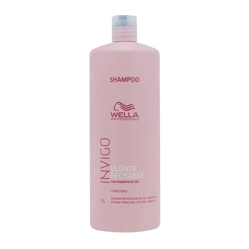 Wella Professionals Cool Blond Recharge Invigo - Shampoo 1L