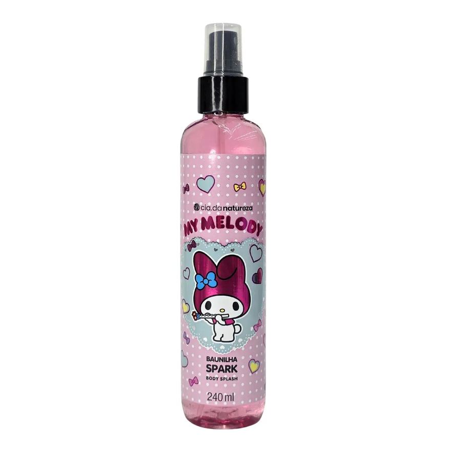 Cia Da Natureza Body Splash Baunilha Spark My Melody Vegano Cia. da Natureza 240ml