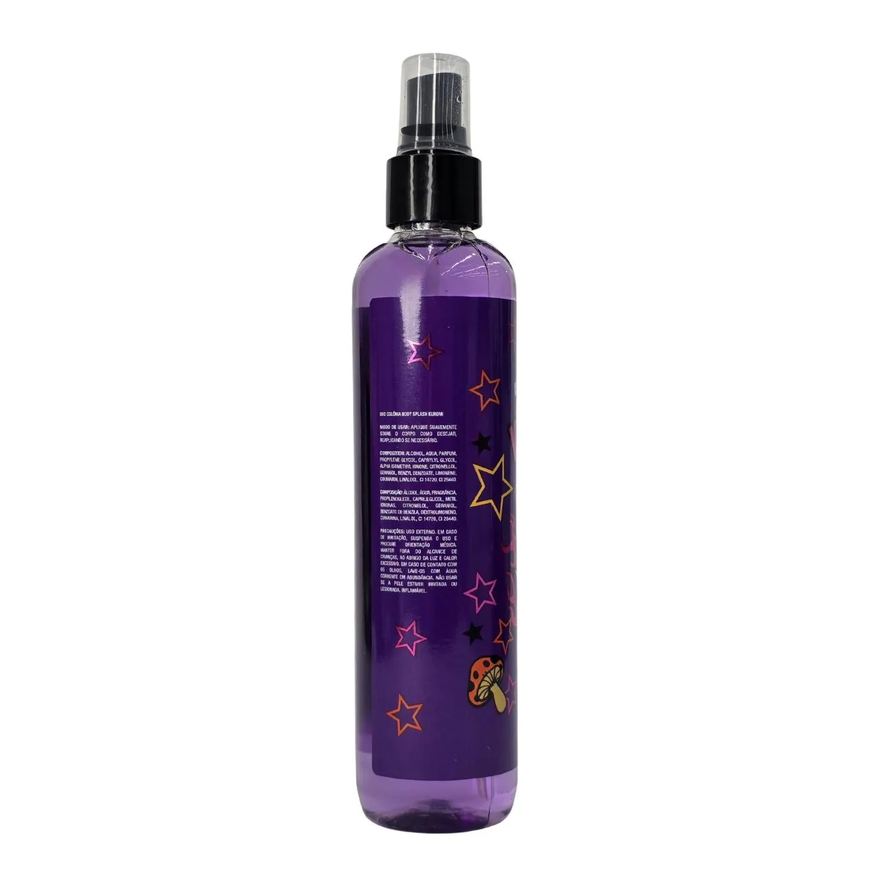 Splash Body Black Cherry Kuromi Vegano Cia. da Natureza 240ml