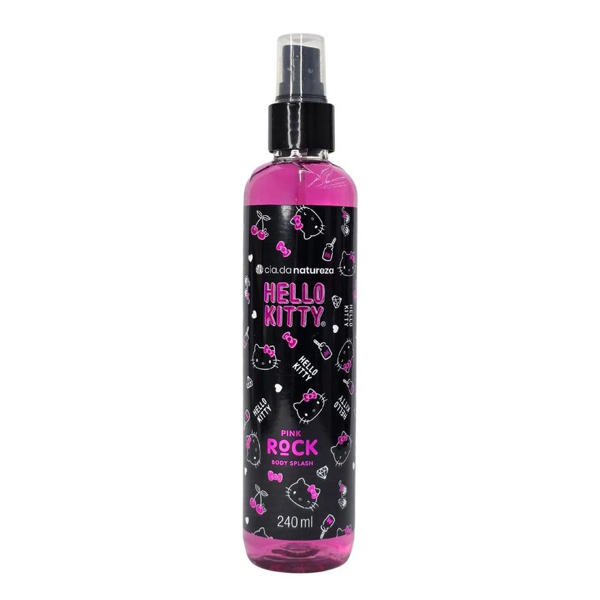 Cia Da Natureza Body Splash Pink Rock Hello Kitty Vegano Cia. da Natureza 240ml