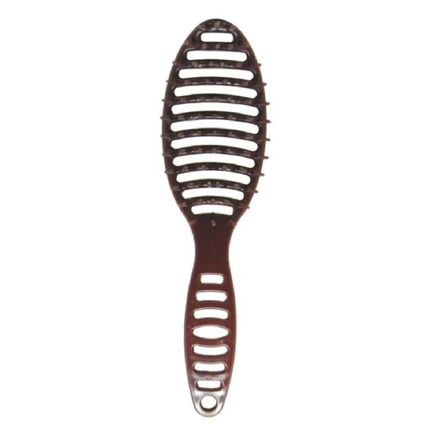 Isacare Escova de Cabelo Oval Vazada Pop Color Ref. 521Ac