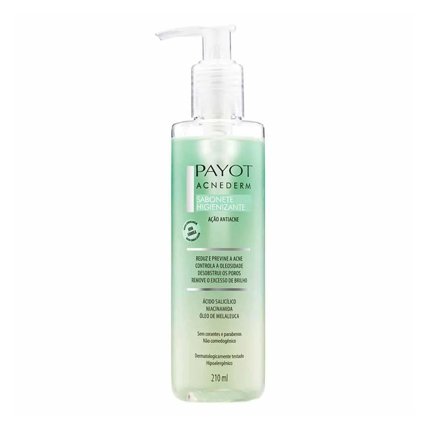 Payot Sabonete Líquido Facial Higienizante - Acnederm 210ml
